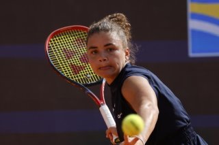 Jasmine Paolini jouera la finale à Rome samedi KEYSTONE/EPA/FABIO FRUSTACI